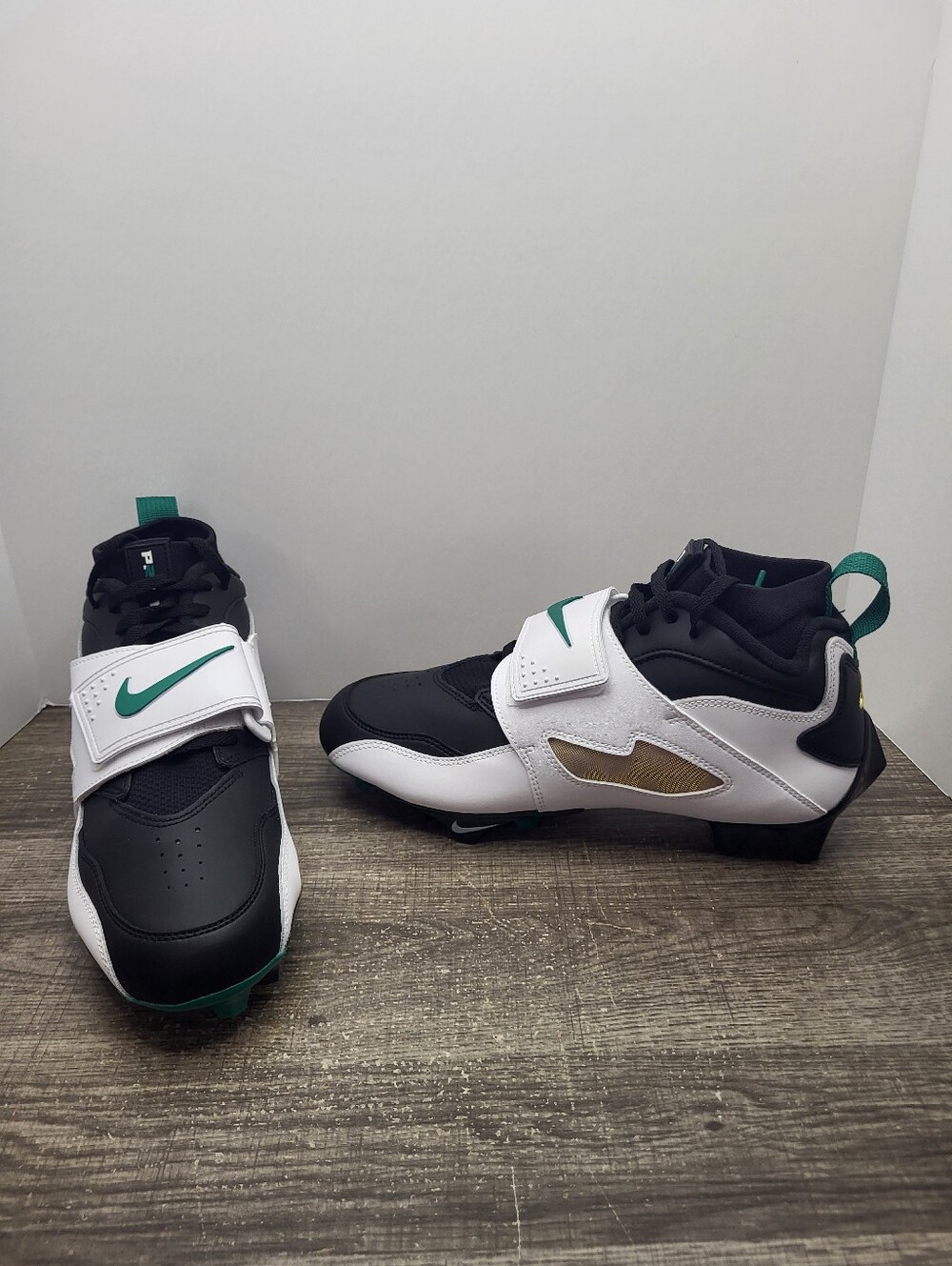 Nike Air Diamond Turf 93 TD Emerald Mystic Green White HF5298-102 Men's Size 9